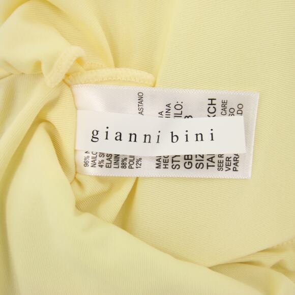 Gianni Bini x Jess Southern Plaid One Piece Swimsuit Scoop Neck Ruffle XS NWT - Picture 9 of 12